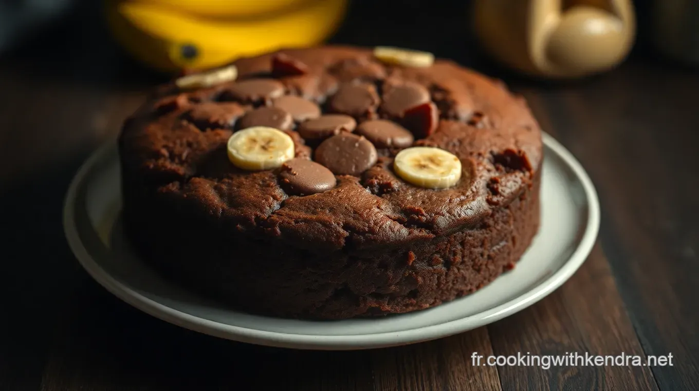 Recette Banana Bread Chocolat : Mon Cake Moelleux Inratable Banana Bread au Chocolat : le délicieux moelleux aux bananes et pépites gourmandes
