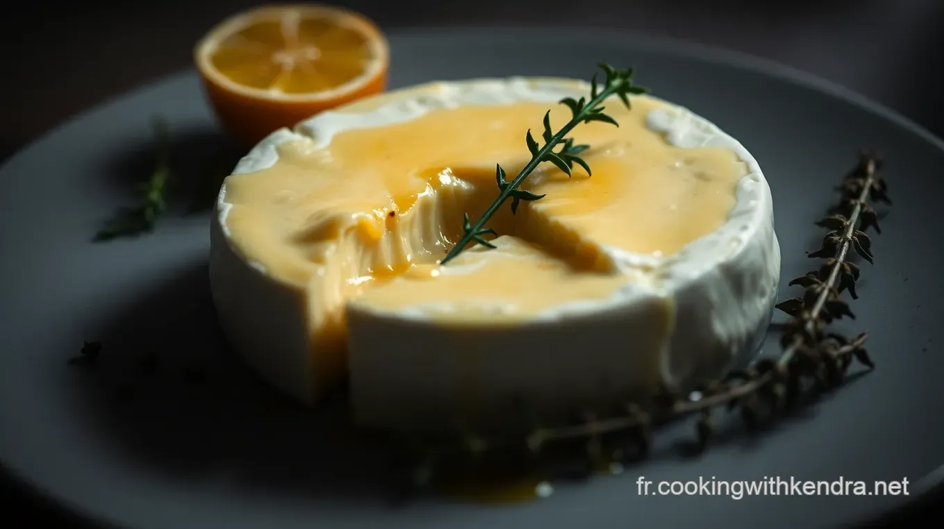 Recette Facile de Camembert au Four: Mon Secret pour un Fromage Fondant Camembert au Four: Un Délice Crémeux et Fondant