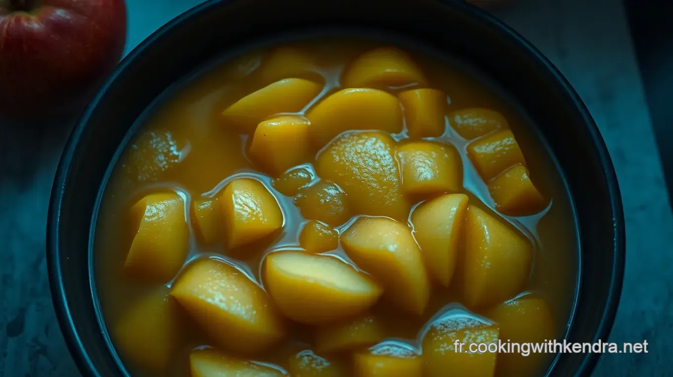 Compote de pommes au Cookeo : Un délice réconfortant et rapide Compote de Pommes Magique au Cookeo