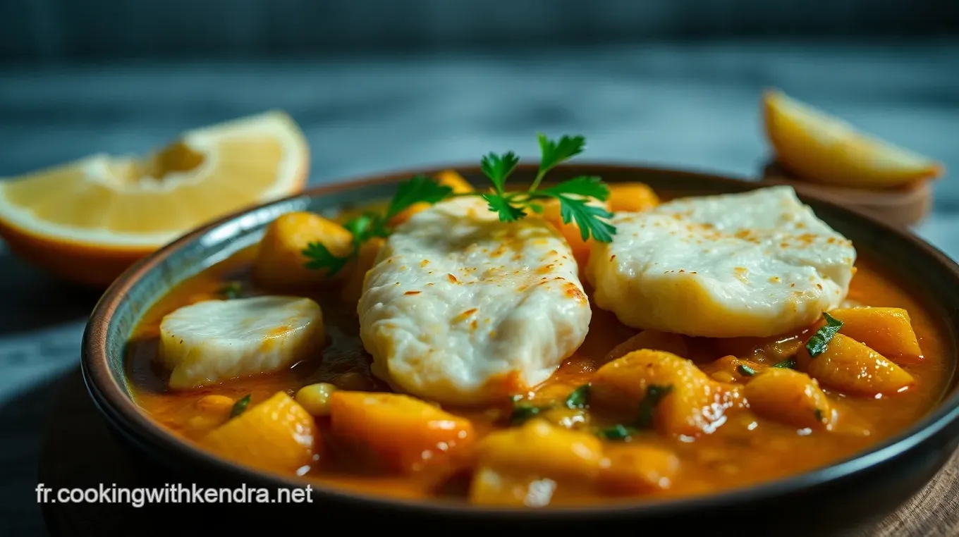 Curry au Poisson Créole : Découvrez cette Délicieuse Recette Facile ! Curry au Poisson Créole