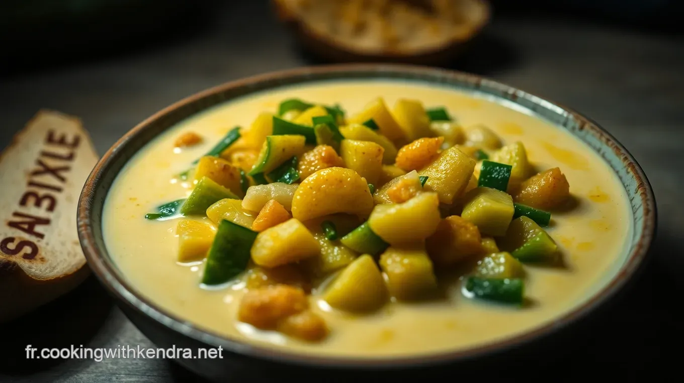 Curry de Courgettes Réconfortant : Recette Facile au Lait de Coco Curry Réconfortant de Courgettes
