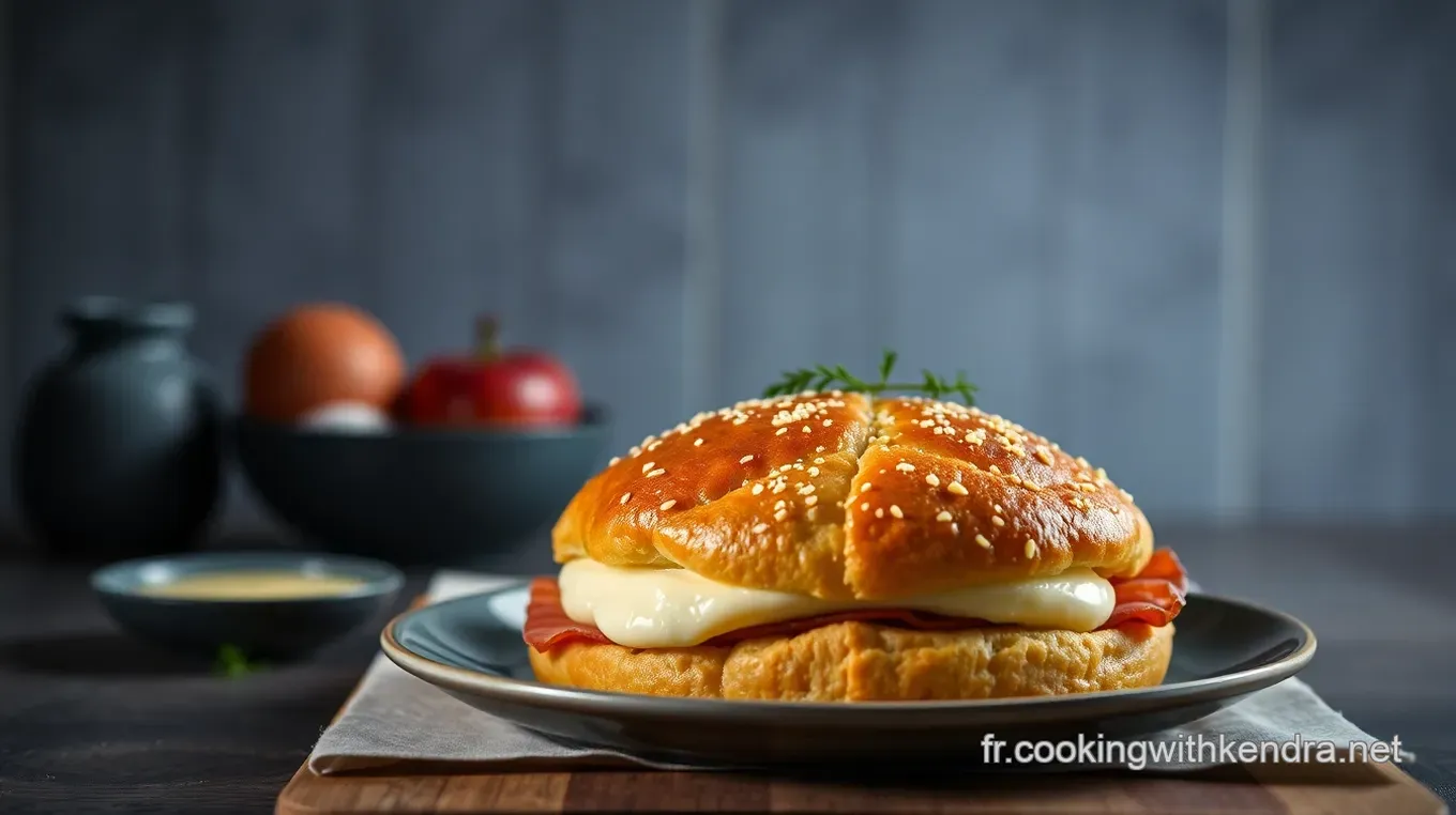 Friands Savoureux au Jambon et Fromage : Recette Facile et Délicieuse Friands Savoureux au Jambon et Fromage