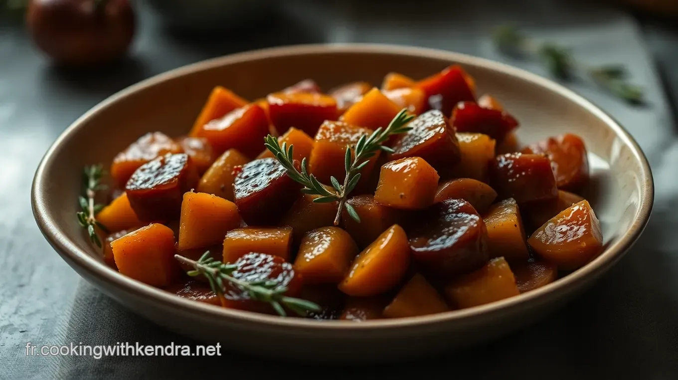 Recette de Marrons au Four Parfumés aux Herbes : Un Délice d' Automne Marrons Rôtis au Four Parfumés aux Herbes