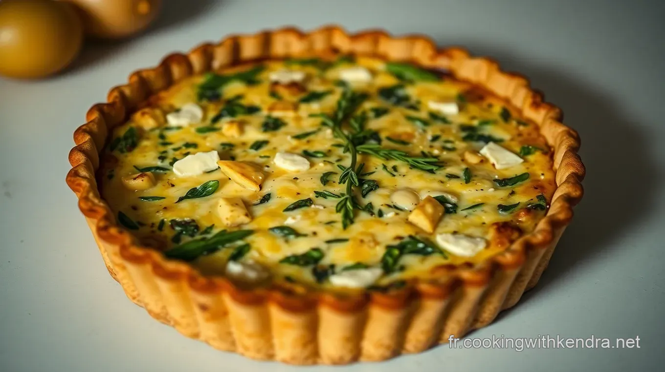 Quiche épinards et chèvre : ma recette simple et savoureuse maison Quiche épinards et chèvre – l’alliance parfaite du terroir et de la fraîcheur
