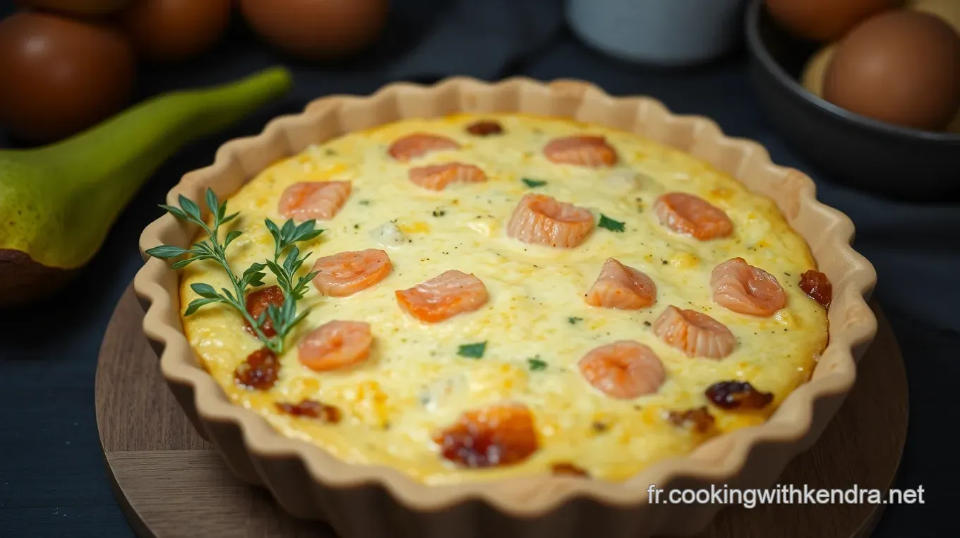 Quiche Saumon Poireaux : Mon Recette Facile et Savoureuse à Essayer Quiche Saumon Poireaux : L' Essence de la Cuisine Française