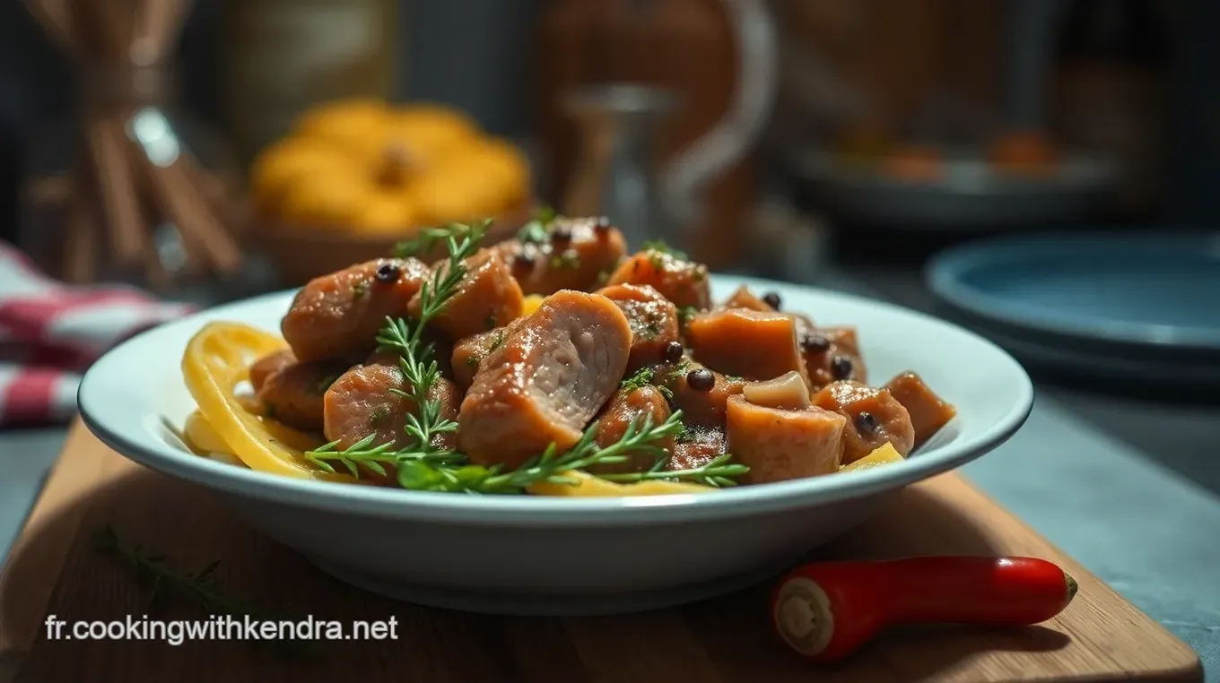 Recette de Saucisse Fumée Maison aux Herbes - Délice Français Saucisse Fumée Maison aux Herbes et Épices