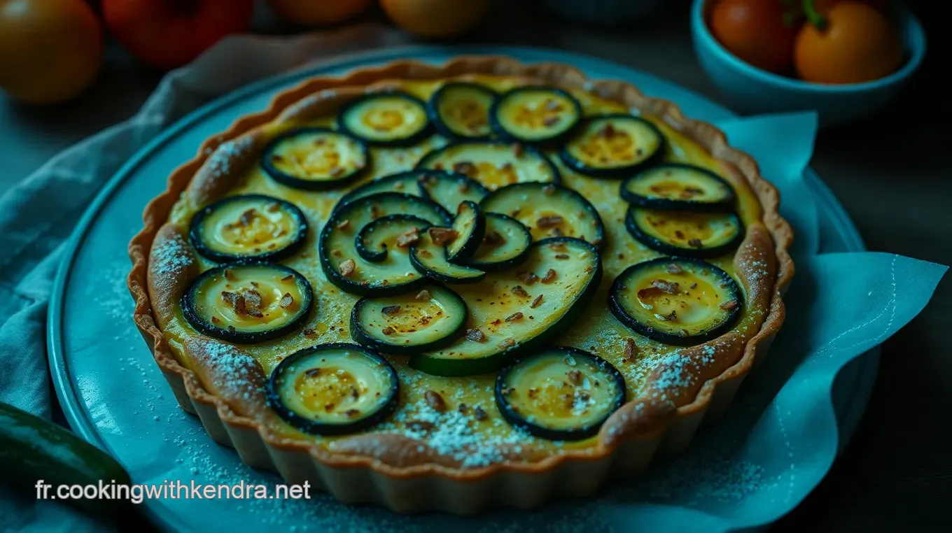 La Tarte Aux Courgettes Savoureuse: La Meilleure Recette d' Été Tarte Aux Courgettes Savoureuse: La Recette de l' Été