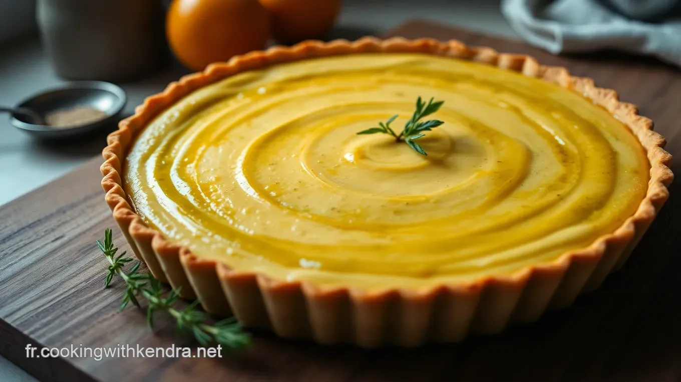 Tarte Thon Moutarde: La Recette Provençale Facile et Savoureuse Tarte Légère au Thon et Moutarde