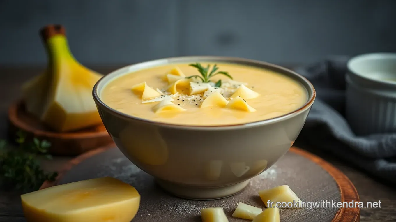 Velouté de Chou-Fleur Crémeux au Parmesan: Le Plat Réconfortant Parfait Velouté de Chou-Fleur Crémeux au Parmesan