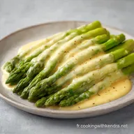 Asperges Blanches Sauce Cr&egrave;me Velout&eacute;e