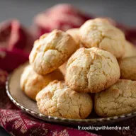 Biscuits NoixMassepain La recette facile des sabl&eacute;s de No&euml;l au massepain