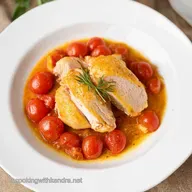 Blancs de Poulet &agrave; la Toscane Ma Recette Cr&egrave;me Tomates S&eacute;ch&eacute;es