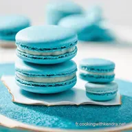 Macarons Blue Lagoon Un Go&ucirc;t de Paradis Facile