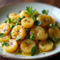 Le Bol de Pommes de Terre et Pois Chiches R&ocirc;tis Maison