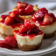 Strawberry Cheesecake Bites : Recette Sans Cuisson Facile