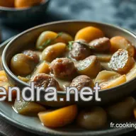 Boudin blanc aux pommes fondantes : mon secret normand gourmand