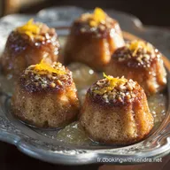 G&acirc;teau de th&eacute; russe aux noix et &agrave; lorange Boules fondantes au beurre