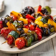 Brochettes de L&eacute;gumes pour 4 Personnes