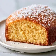 Cake L&eacute;ger Lait De Coco Moelleux
