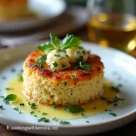 Mon Cake QuinoaPois Chiches Herbes Proven&ccedil;al Moelleux Sans Gluten