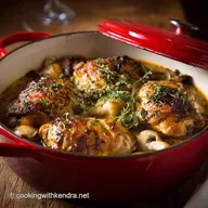 Cassolettes de Poulet au Maroilles le plat r&eacute;confortant du Nord