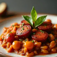 Chachouka au Chorizo de B&oelig;uf Ma Recette Facile et Ensoleill&eacute;e