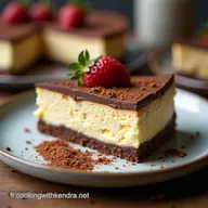 Le Meilleur Cheesecake au Chocolat sans Cuisson Facile et Velout&eacute;