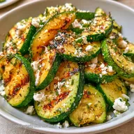 Courgettes Grill&eacute;es &agrave; la Feta pour 6