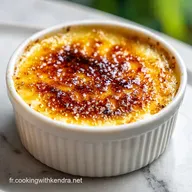 Cr&egrave;me Br&ucirc;l&eacute;e Recette Facile pour 4 Portions