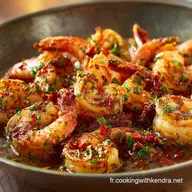 Crevettes Diaboliques &Eacute;pic&eacute;es &agrave; lAil Espelette Recette 25 Min