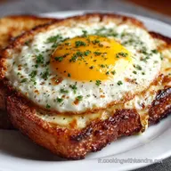 Croque Madame au Jaune Coulant Recette Classique de Bistrot Fran&ccedil;ais