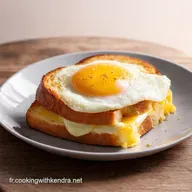 D&eacute;jeuner Parisien Croque Madame Revisit&eacute; Un D&eacute;lice