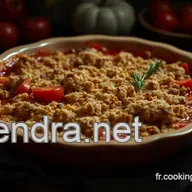 Crumble &agrave; la Tomate : Mon Recette Facile et Savoureuse
