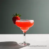 Daiquiri aux Fraise Mon Cocktail Coup de Coeur Ensoleill&eacute;