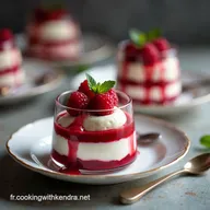 Verrines Framboise Mascarpone clats Un D&eacute;lice Fran&ccedil;ais