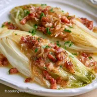 Endives &agrave; la Bonne Femme aux Lardons