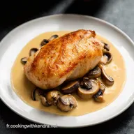 Recette Escalope de Poulet Facile Ma Version Cr&egrave;me Champignons
