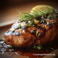 Filet de dinde grill&eacute; Tendre et juteux marinade facile balsamique