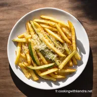 Frites de Courgettes au Parmesan LAp&eacute;ro Croustillant et Facile