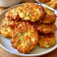 Galettes Courgettes Carottes Dor&eacute;es