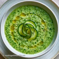 Gaspacho Concombre Courgette pour 4