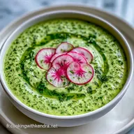 Gaspacho Concombre Radis au Yaourt Grec