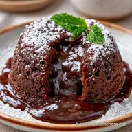 G&acirc;teau au Chocolat Fondant: 4 Portions