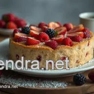 G&acirc;teau aux Fruits Rouges &Eacute;clatants : Un D&eacute;lice Estival &agrave; Partager