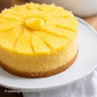 G&acirc;teau de R&ecirc;ve Ananas Coco Un D&eacute;lice Exotique Facile