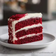 G&acirc;teau Red Velvet Moelleux pour 12 Portions