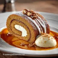 G&acirc;teau roul&eacute; &agrave; la cannelle et gla&ccedil;age vanille Recette antifissure