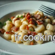 Gnocchi &agrave; la Carbonara : Un D&eacute;lice Italienne &agrave; la Maison