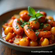 Goulash de Pommes de Terre et Saucisses Le Plat Familial Facile
