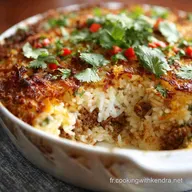 Gratin Mexicain au Riz et &agrave; la Viande Hach&eacute;e Recette Facile et Savoureuse